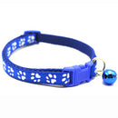 PAWS ASIA Wholesale Pet Supplies Cheap Fashion Adjustable Safety Release Dog Cat Collar With Bell