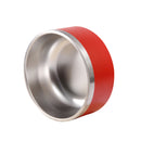 PAWS ASIA Wholesale New High Quality Double Stainless Steel Dog Bowl With Non Slip Silicone Bottom