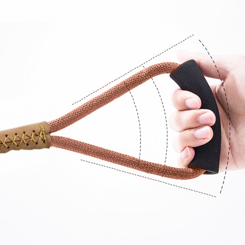 PAWS ASIA Wholesale Custom Black Nylon Rope Pet Training Tracking Long Dog Leash 10m 20m