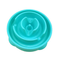 PAWS ASIA Supplier Custom Logo Design Eco Friendly Plastic Pet Slow Food Feed Dog Bowl