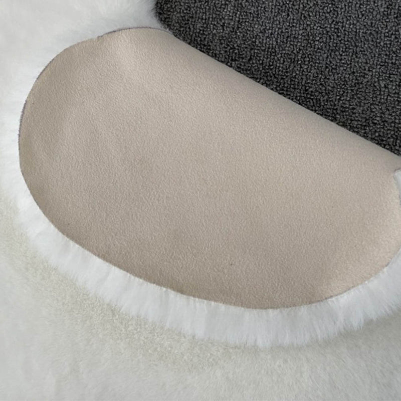 PAWS ASIA Suppliers Cute White Soft Plush Sofa Pad Small Pet Bed Mat Cat Dog Cushion