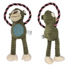 PAWS ASIA Factory Eco Friendly Squeaky Interactive Plush Small Animal Cotton Rope Dog Toys