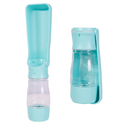 PAWS ASIA Factory Plastic Foldable Outdoor Walking Pet Drink Dog Water Bottle Feeder For Hiking