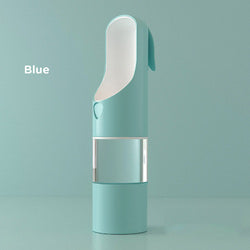 PAWS ASIA Factory Portable Travel Multi Use 2 In 1 Dog Food Pet Water Bottle For Drinking 400 ML