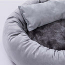 PAWS ASIA Suppliers Dropshipping Premium Plush Europe Style Washable Deluxe Cat Dog Bed