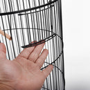 PAWS ASIA China Manufacturers Display Exotic Round Big Bird Cage With Feeder