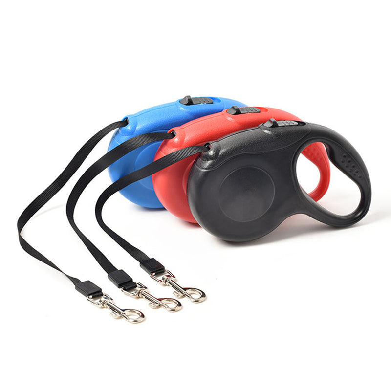 PAWS ASIA Manufacturers Custom Nylon Automatic Retractable Running Dog Leash For Small Dogs 5m