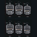 PAWS ASIA Manufacturers Stainless Steel Wire Luxury Round Decorative Hanging Small Bird Cage House