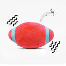 PAWS ASIA Manufacturer Rugby Chew Non Toxic Fluffy Tug Leak Food Vocal Electric Dog Toy