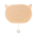 PAWS ASIA Supplier High Quality Sisal Cute Suction Cup Durable Claw Grind Pet Cat Toy Scratch Board