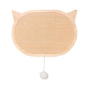 PAWS ASIA Supplier High Quality Sisal Cute Suction Cup Durable Claw Grind Pet Cat Toy Scratch Board