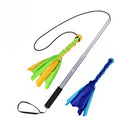 PAWS ASIA Manufacturers Outside Interactive Retractable Training Hunting Funny Stuffed Dog Toys Wand