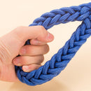 PAWS ASIA Wholesale Braided Nylon Luxury Adjustable Heavy Duty Large Dog Collar And Leash Set