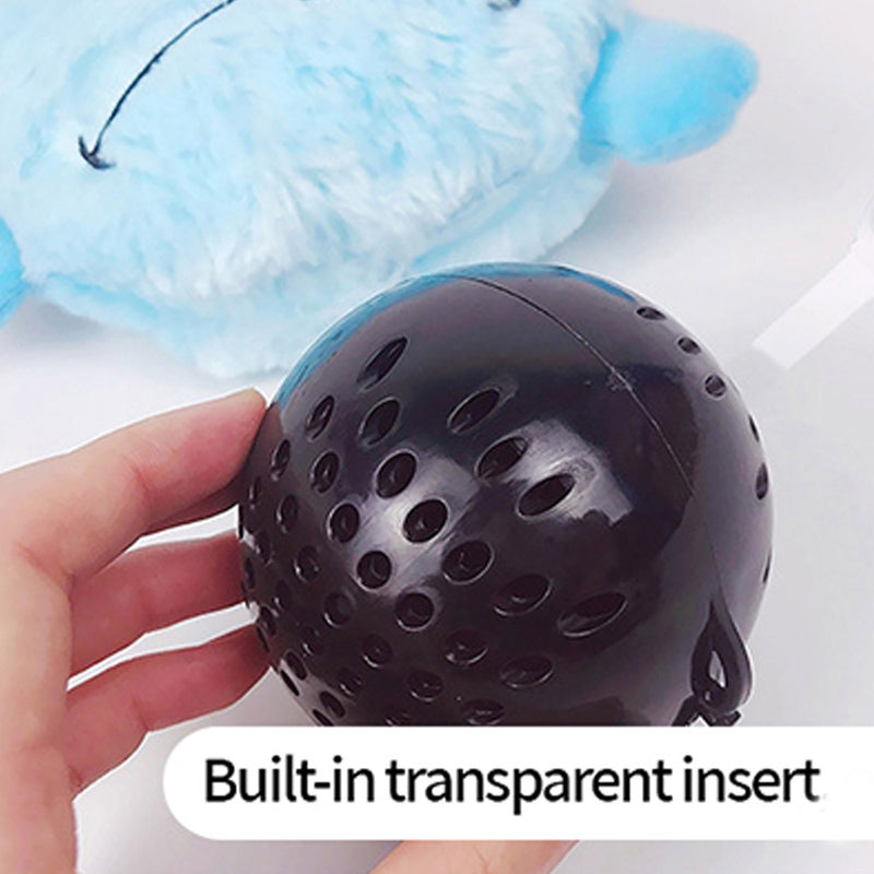 PAWS ASIA Wholesale Soft Plush Moving Chew Teeth Cleaning Activity Automatic Electric Pet Toy Squeak Monster