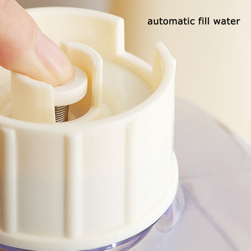 PAWS ASIA Wholesale New Large Automatic Plastic Double Storable Dog Food And Water Bowl 3.8L