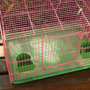 PAWS ASIA Chinese Factory Wholesale Cheap Commercial Indoor Large Breeding Rabbit Cage Aviary With Tray