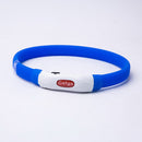 PAWS ASIA Factory Customized Novel Shiny Printed Rechargeable Cat Neck Collar Dog
