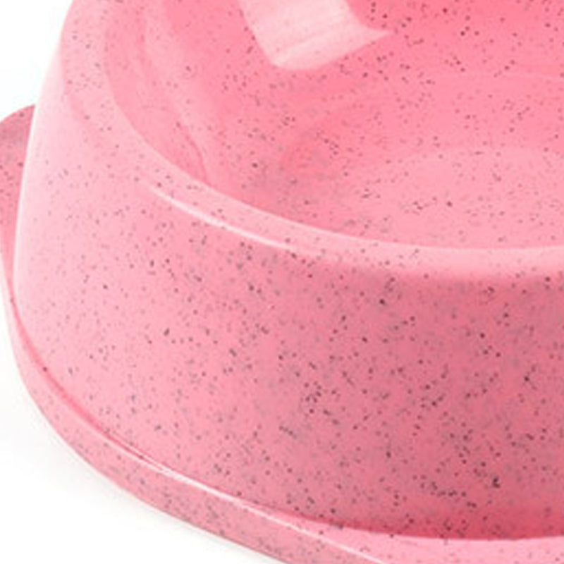 PAWS ASIA Suppliers Cheap Cute Anti Over Round Dual Purpose Pet Feeding Bowls For Cat Dog