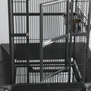 PAWS ASIA Suppliers Luxury Large Bird Cage Play Top With Tray And Wheels