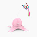PAWS ASIA Supplier Hot Selling Electronic Automatic Interactive Pet Playing Cute Butterfly Cat Toy