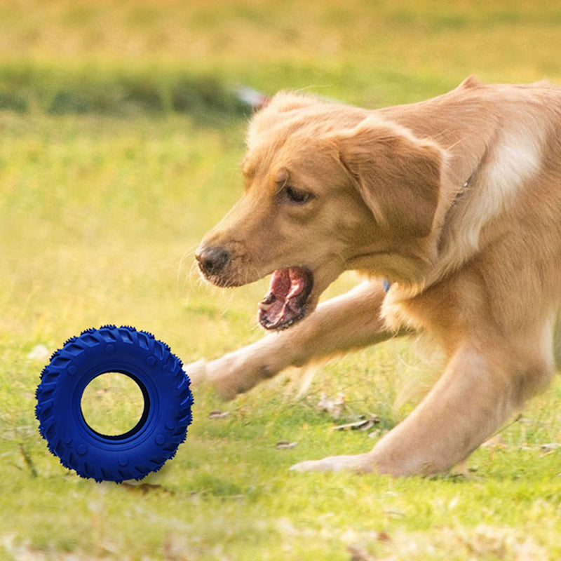 PAWS ASIA Rubber Interactive Activity Teeth Cleaning Durable Treat Dog Toys For Aggressive Chewers