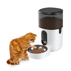 PAWS ASIA Manufacturers TPC Plastic 4L 6L Automatic Smart Pet Feeder Wifi Cat Dog