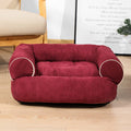 PAWS ASIA Suppliers Suede Eco Friendly Luxury Fluffy Washable Large Dog Bed Pet Sofa