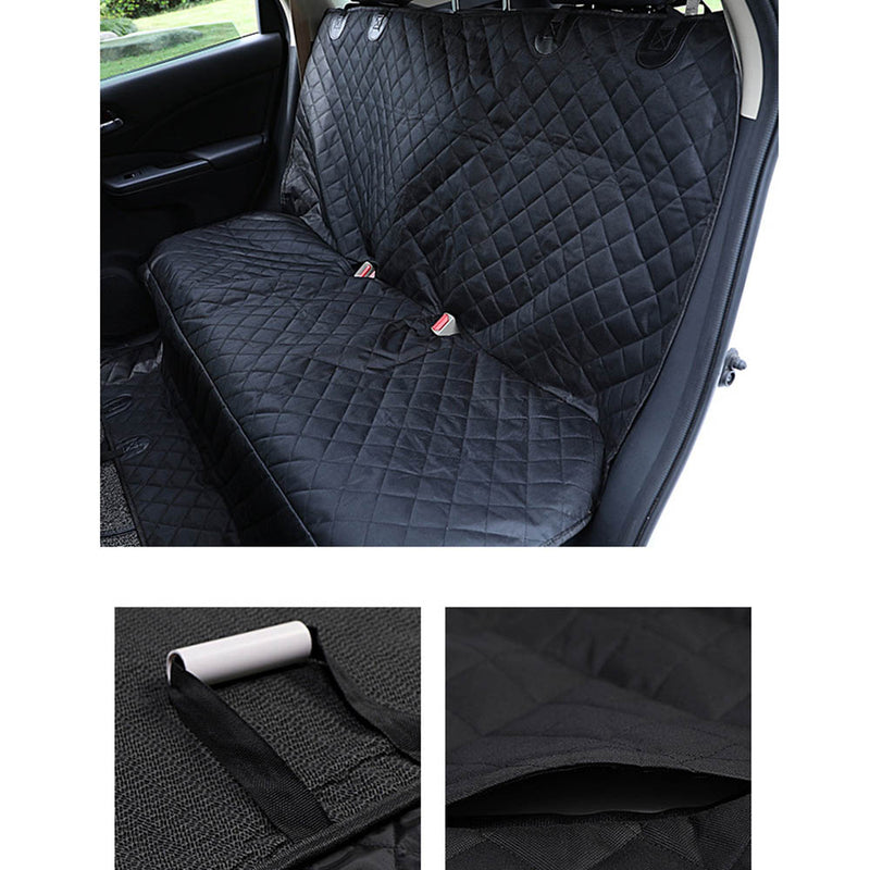 PAWS ASIA Supplier Large Oxford Cloth Waterproof Foldable Washable Dog Car Seat Cover With Side Flaps
