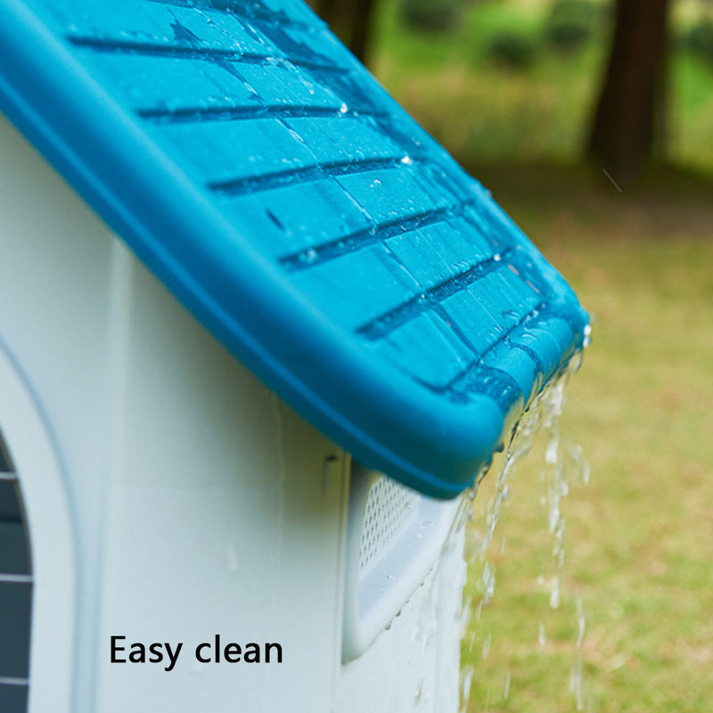 PAWS ASIA Wholesale Luxury Waterproof Large Plastic Outdoor Dog House Kennels