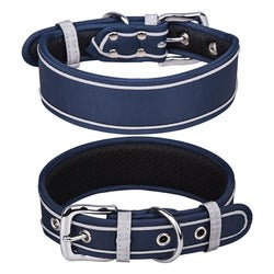 PAWS ASIA Factory Fancy Print Waterproof Thick Colorful Personalized Reflective Large Dog Collar