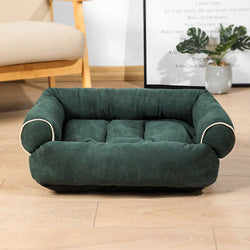 PAWS ASIA Suppliers Suede Eco Friendly Luxury Fluffy Washable Large Dog Bed Pet Sofa