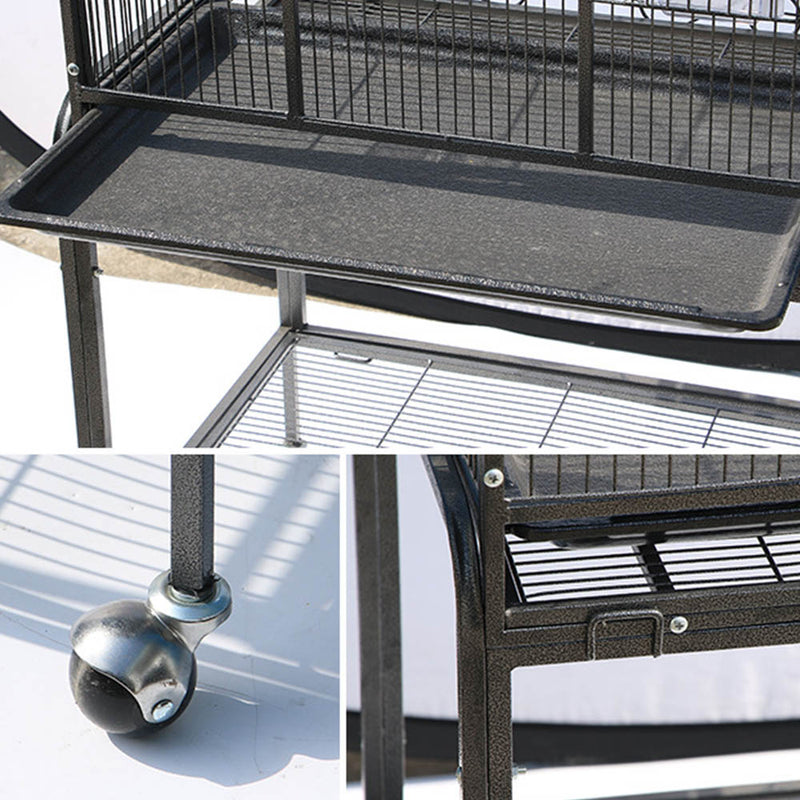 PAWS ASIA Manufacturers High Quality Parrot Cages Bird Cage Big Size With Wheels