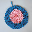 PAWS ASIA Manufacturers Round Washable Feeding Nosework Hide Treat Non Slip Dog Sniffing Mat Pet Toy