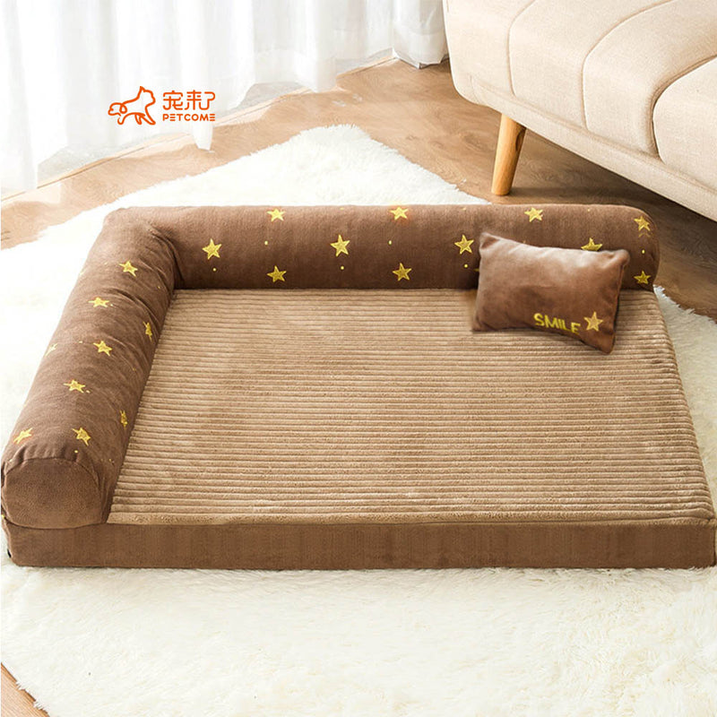 PAWS ASIA Wholesale Memory Foam Washable Modern Luxury Big Dog Sofa Bed Cat
