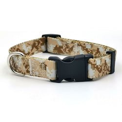 PAWS ASIA Shopee Hot Sale Summer Luxury Nylon Camo Breathable Large Dog Collar