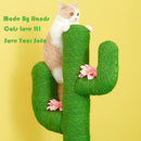 PAWS ASIA Manufacturers Cactus Climbing Frame Sisal Tall Bounce Training Cat Playing Toys