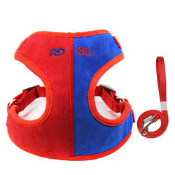 PAWS ASIA Amazon New Hot Sale Luxury Premium Embroidered Pet Harness Leash For Small Dog Cat10