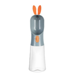 PAWS ASIA Suppliers Travel Portable Food Grade 2 In 1 Dog Water Bottle For Hiking And Walking