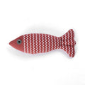 PAWS ASIA Suppliers Pet Nip Eco Friendly Hemp Interactive Plush Fish Catnip Cat Toy