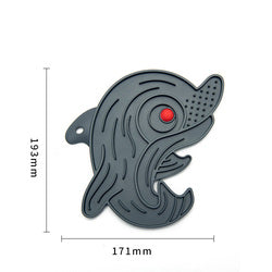 PAWS ASIA Suppliers Silicone Slow Feeder Bath Distraction Dog Lick Pad  Funny Distraction Grooming Mat