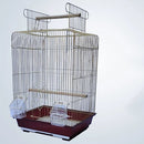 PAWS ASIA Chinese Manufacturer Metal Hanging Luxury Breeding Cages Of Birds With Plastic Trays