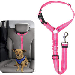 PAWS ASIA Wholesale Multi Use Reflective Elasticity Long Safety Unique Car Dog Leash