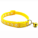 PAWS ASIA Wholesale Pet Supplies Cheap Fashion Adjustable Safety Release Dog Cat Collar With Bell