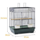 PAWS ASIA Wholesale Outdoor Travel Small Metal Bird Cages For Finches Aviary