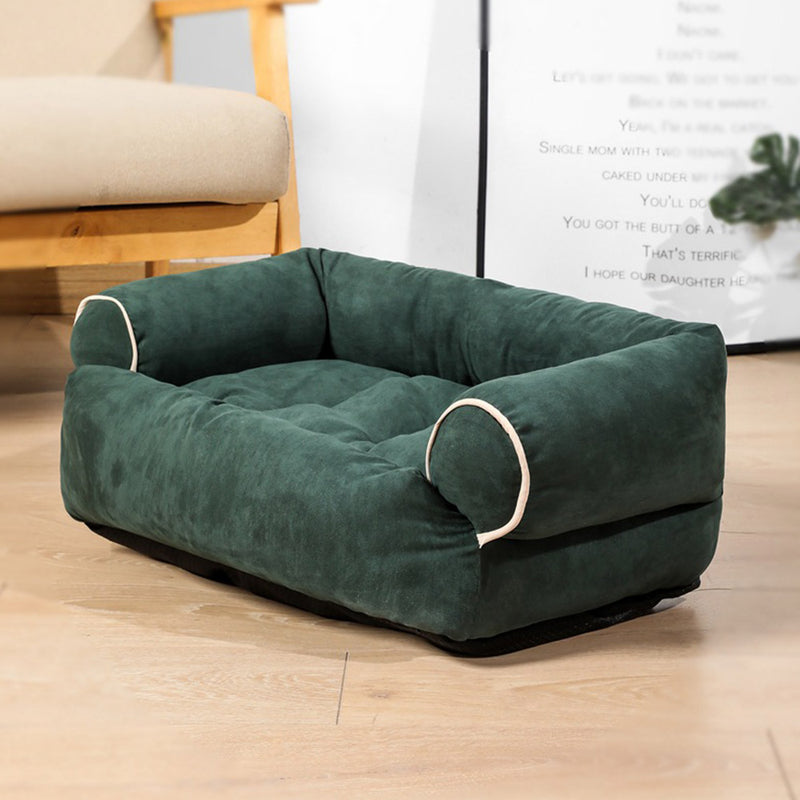 PAWS ASIA Suppliers Suede Eco Friendly Luxury Fluffy Washable Large Dog Bed Pet Sofa