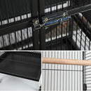 PAWS ASIA Suppliers Luxury Large Bird Cage Play Top With Tray And Wheels