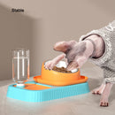 PAWS ASIA Suppliers Plastic Multifunctional Detachable Elevated Automatic Water Cat Bowl Dog Slow Feeder