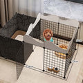 PAWS ASIA Suppliers Metal Small Freely Combined Dog Fence For Pet Isolation Cat Barrier Kennel
