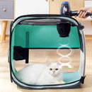 PAWS ASIA Factory Portable Foldable Pet Drying Box Pet Hair Dryer Room For Small to Medium Size Cat Dog