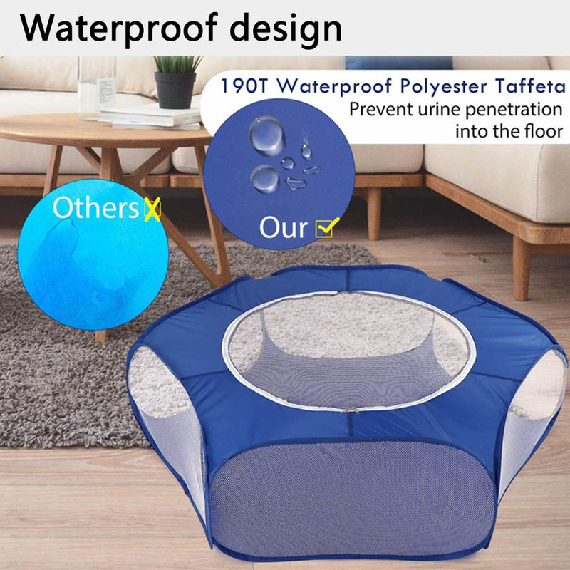 PAWS ASIA Manufacturers Cheap Indoor Waterproof Foldable Small Animal Playpen Pet Fence Tent Hamster Rabbit kitty
